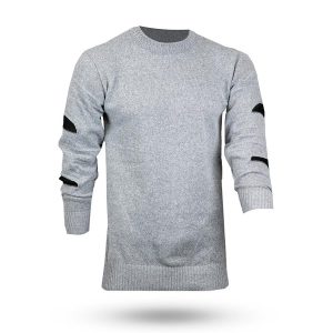 بافت مردانه زاپ دار Gray مدل 2124