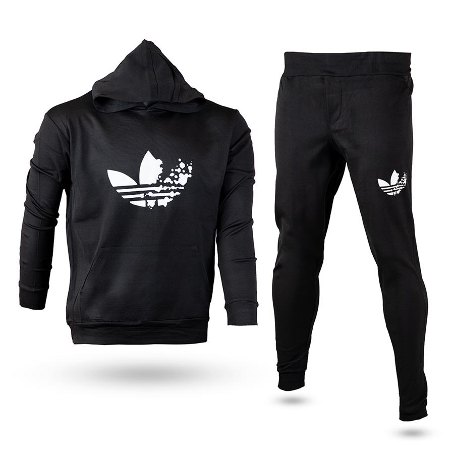 ست هودی شلوار Adidas_black مدل 2138