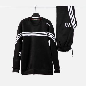 ست بلوز شلوار black_Adidas مدل 2168