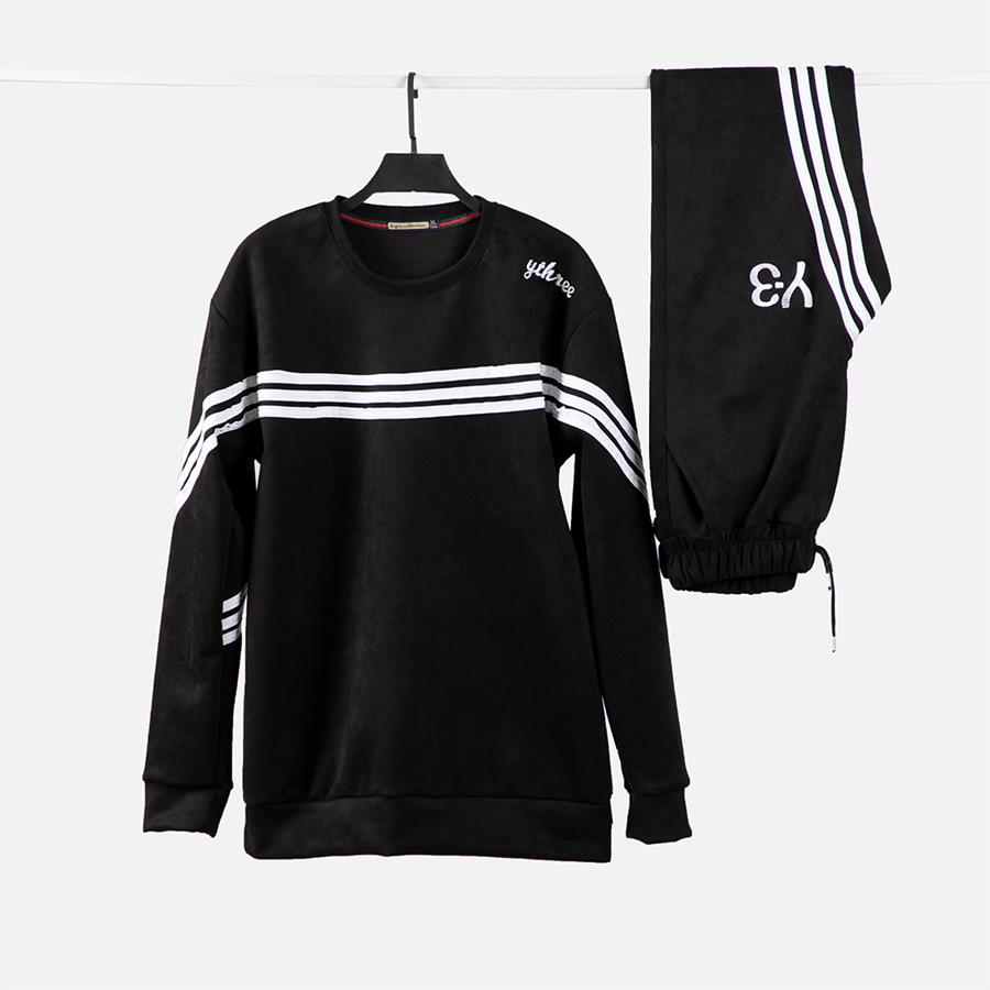 ست بلوز شلوار black_Adidas مدل 2168