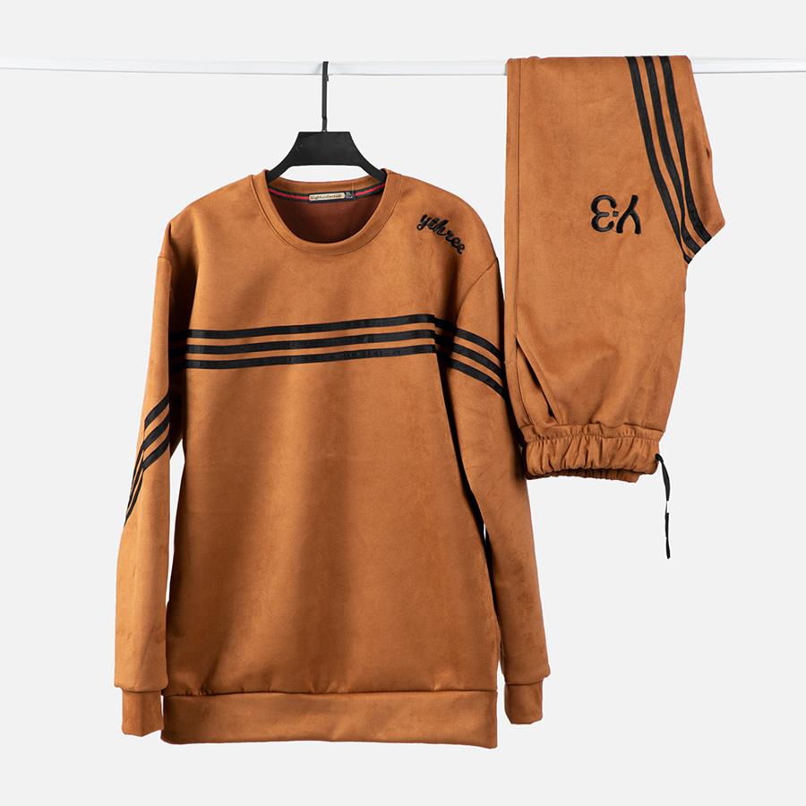 ست بلوز شلوار Brown_adidas مدل 2170
