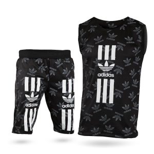 رکابی شلوارک Black Adidas مدل 2443