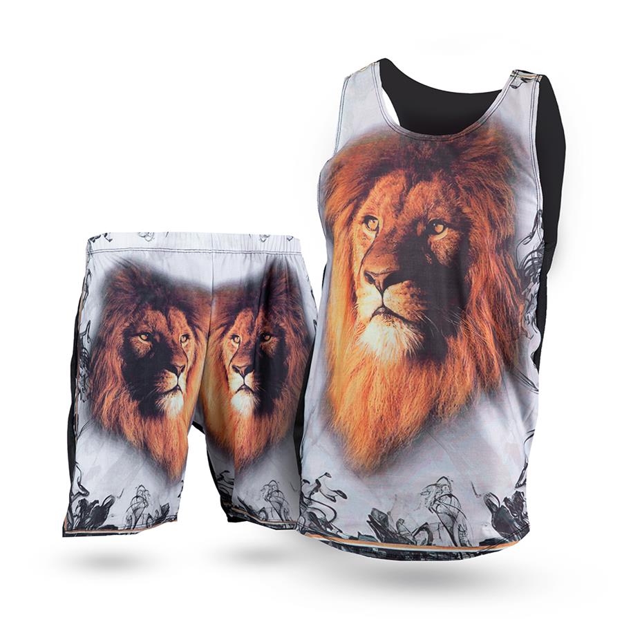 رکابی شلوارک Lion مدل 2501