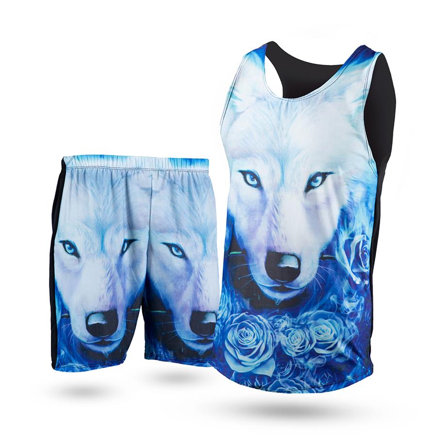 رکابی شلوارک Blue Wolf مدل 2508