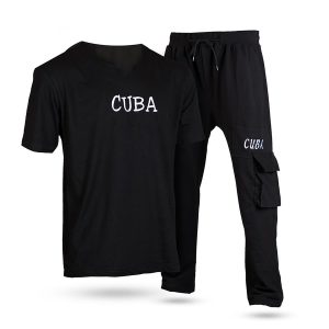 تیشرت شلوار مردانه Black CUBA مدل 2593