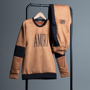 ست بلوز شلوار مردانه Amiri_Mustard مدل 2983