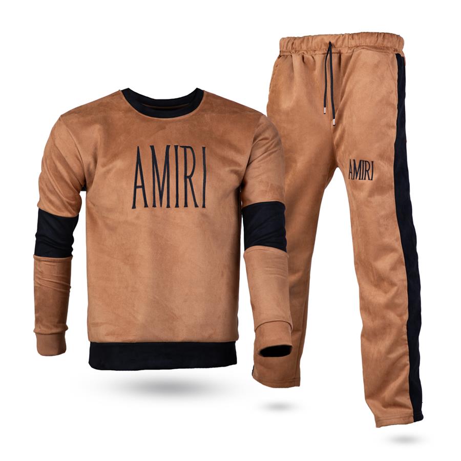ست بلوز شلوار مردانه Amiri_Mustard مدل 2983