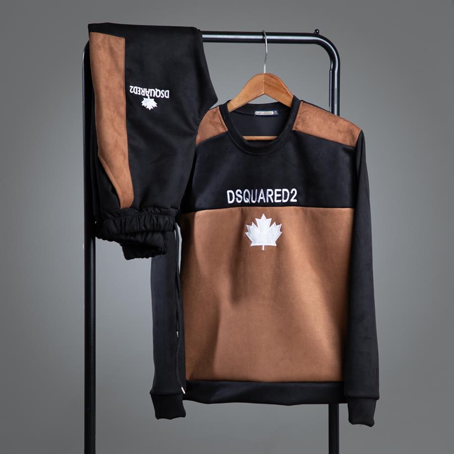 ست بلوز شلوار مردانه Ds-Brown مدل 2991