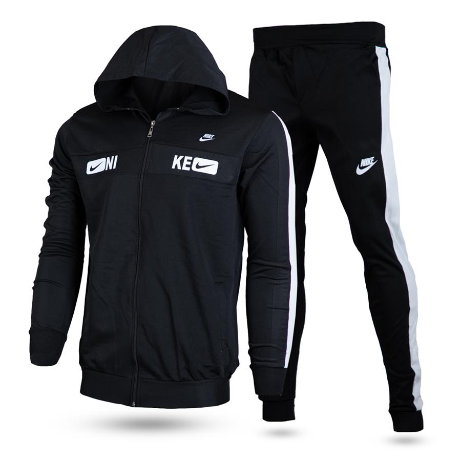سویشرت کلاهدار شلوار مردانه Ke-Black مدل 3015
