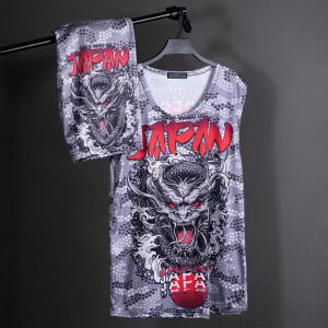 ست رکابی شلوارک Japen مدل 3084