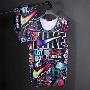 ست رکابی شلوارک Nike-B مدل 3087