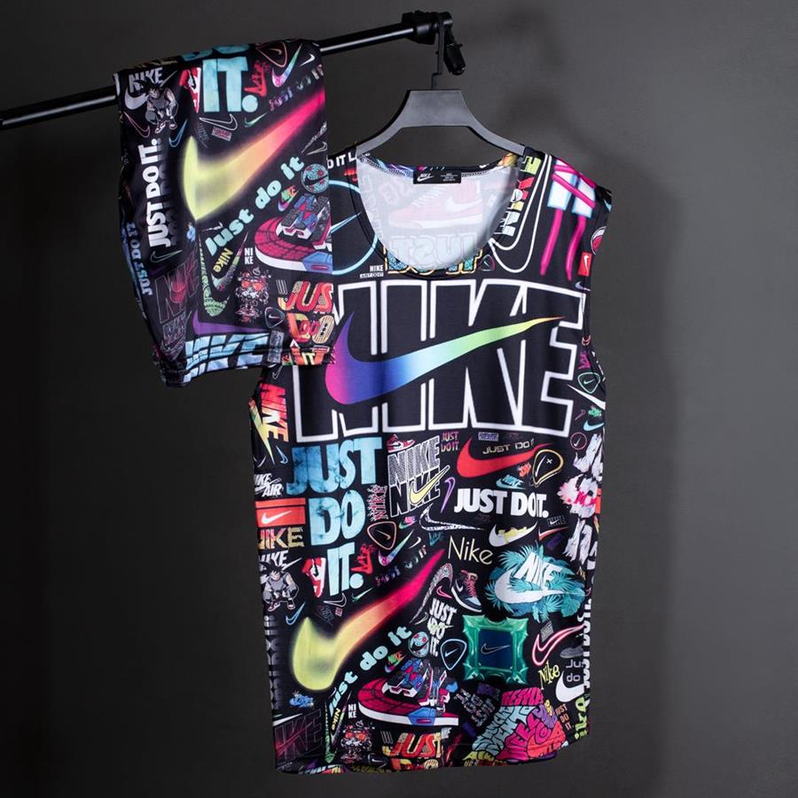 ست رکابی شلوارک Nike-B مدل 3087