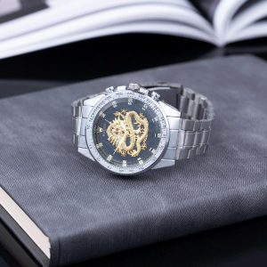 ساعت مردانه Dragon_Steel_B مدل 3198