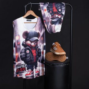 ست رکابی شلوارک Tedi_GO مدل 3220