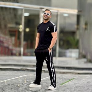 تیشرت شلوار مردانه ENJ-Black مدل 3262