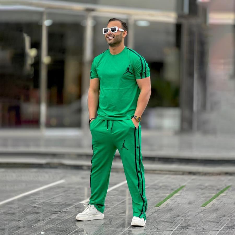 تیشرت شلوار مردانه ENJ-Green مدل 3264