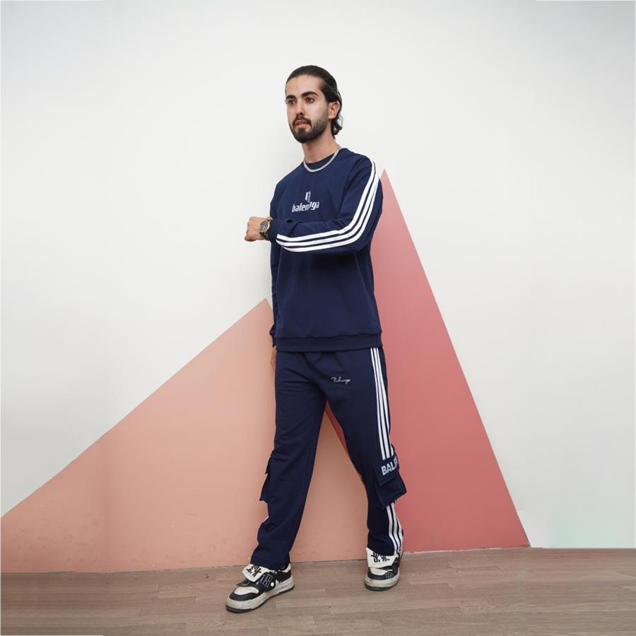 بلوز شلوار مردانه Bani-Navy مدل 3301