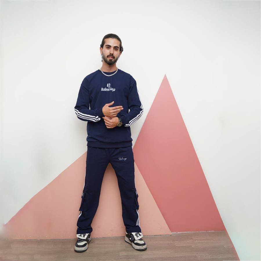 بلوز شلوار مردانه Bani-Navy مدل 3301