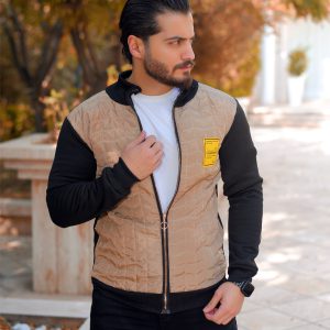کاپشن مردانه مدل Bako کرم کد 6147