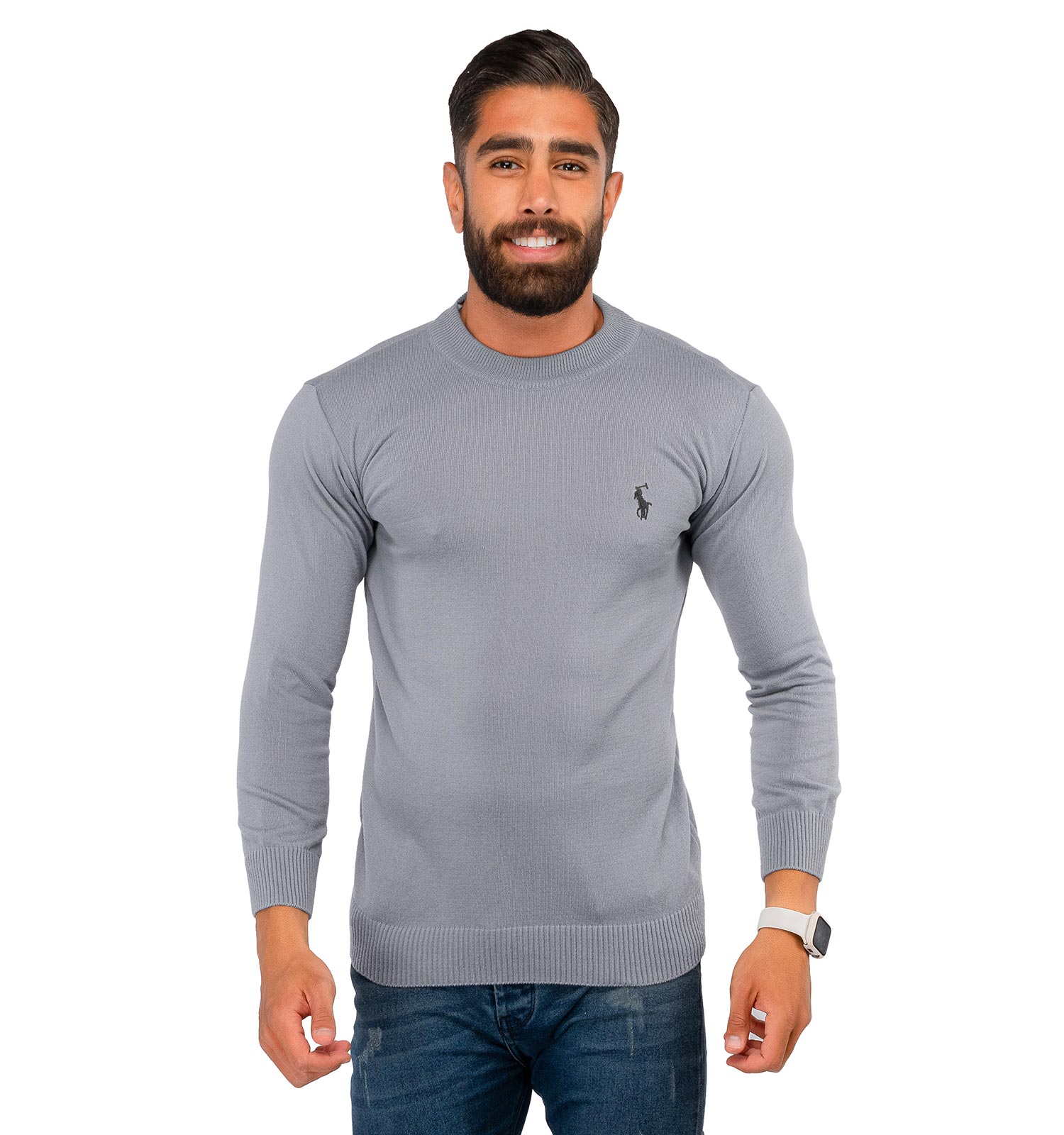 پک بافت طوسی ساعت مچی IIK Collection مدل 46310