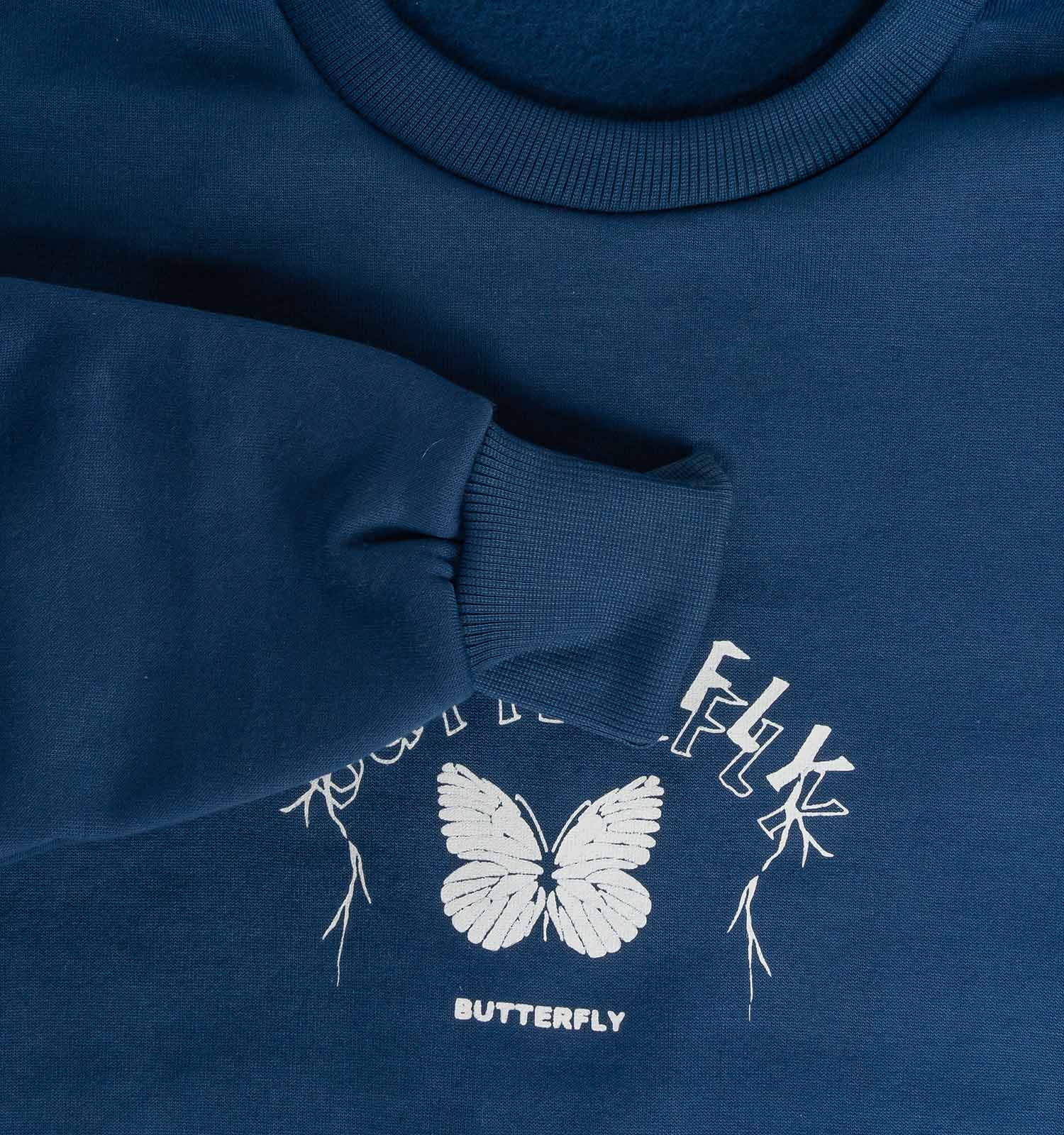 بلوز دورس یقه گرد Butter fly ساده مدل 46060