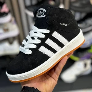 کفش ورزشی مردانه ساقدار مدل Adidas Campus مشکی سفید