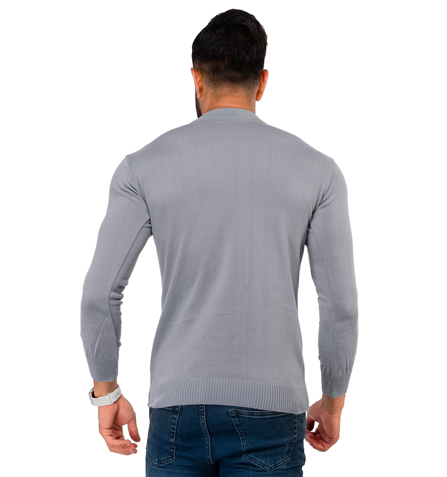 پک بافت طوسی ساعت مچی IIK Collection مدل 46310