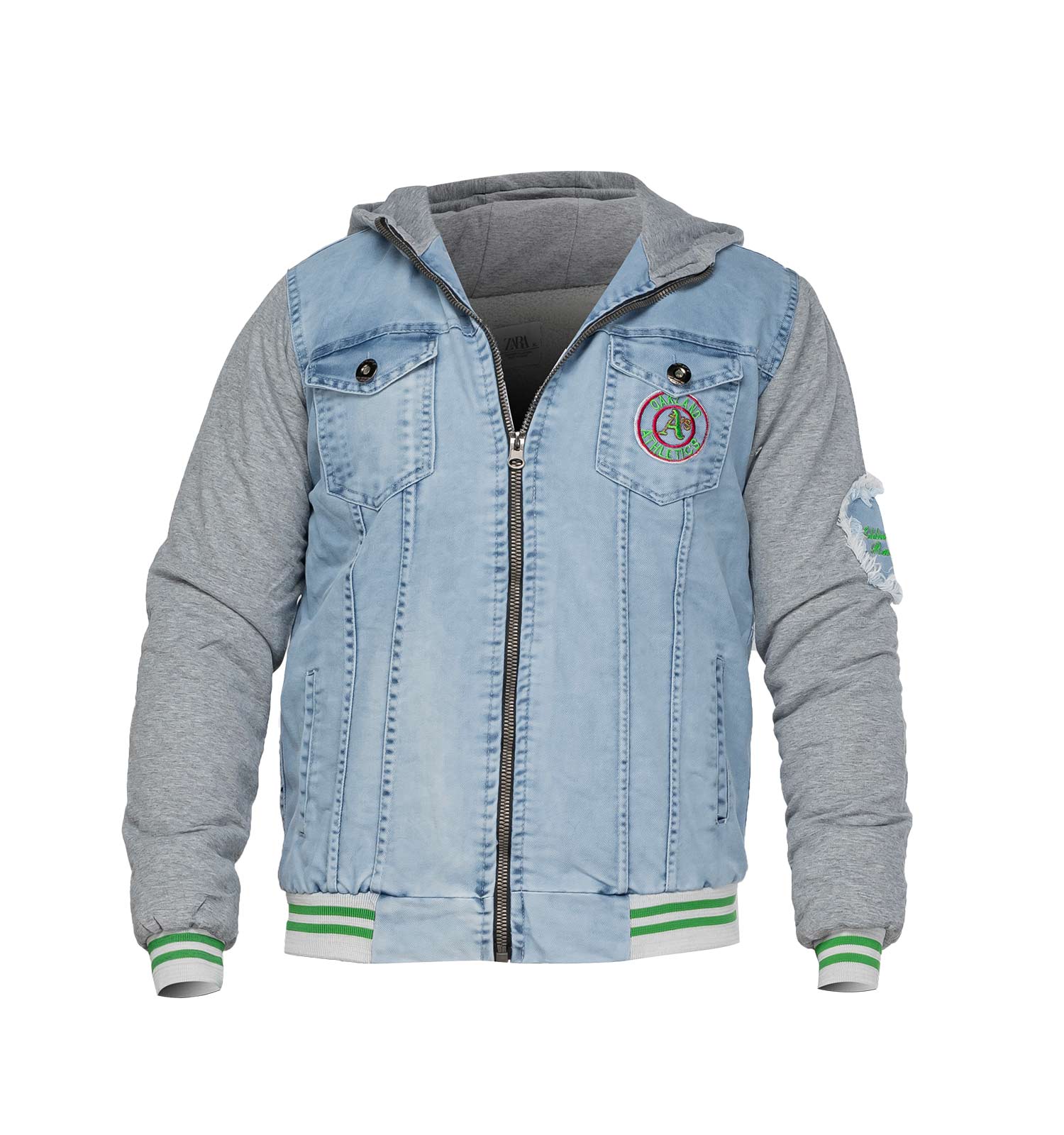 کاپشن بامبر لی مردانه کلاهدار مدل 46104