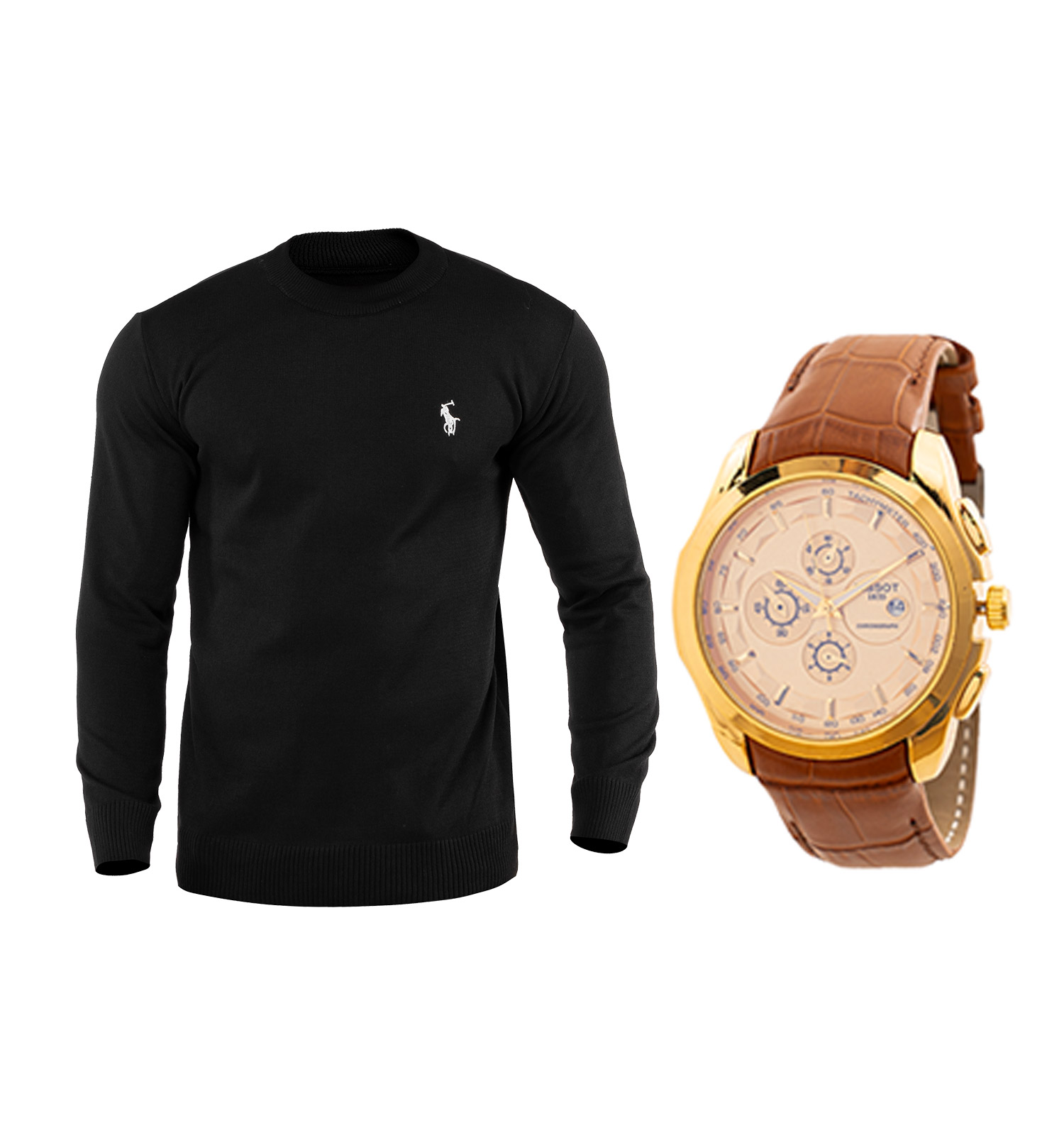 پک بافت مشکی ساعت Tissot مدل 46311