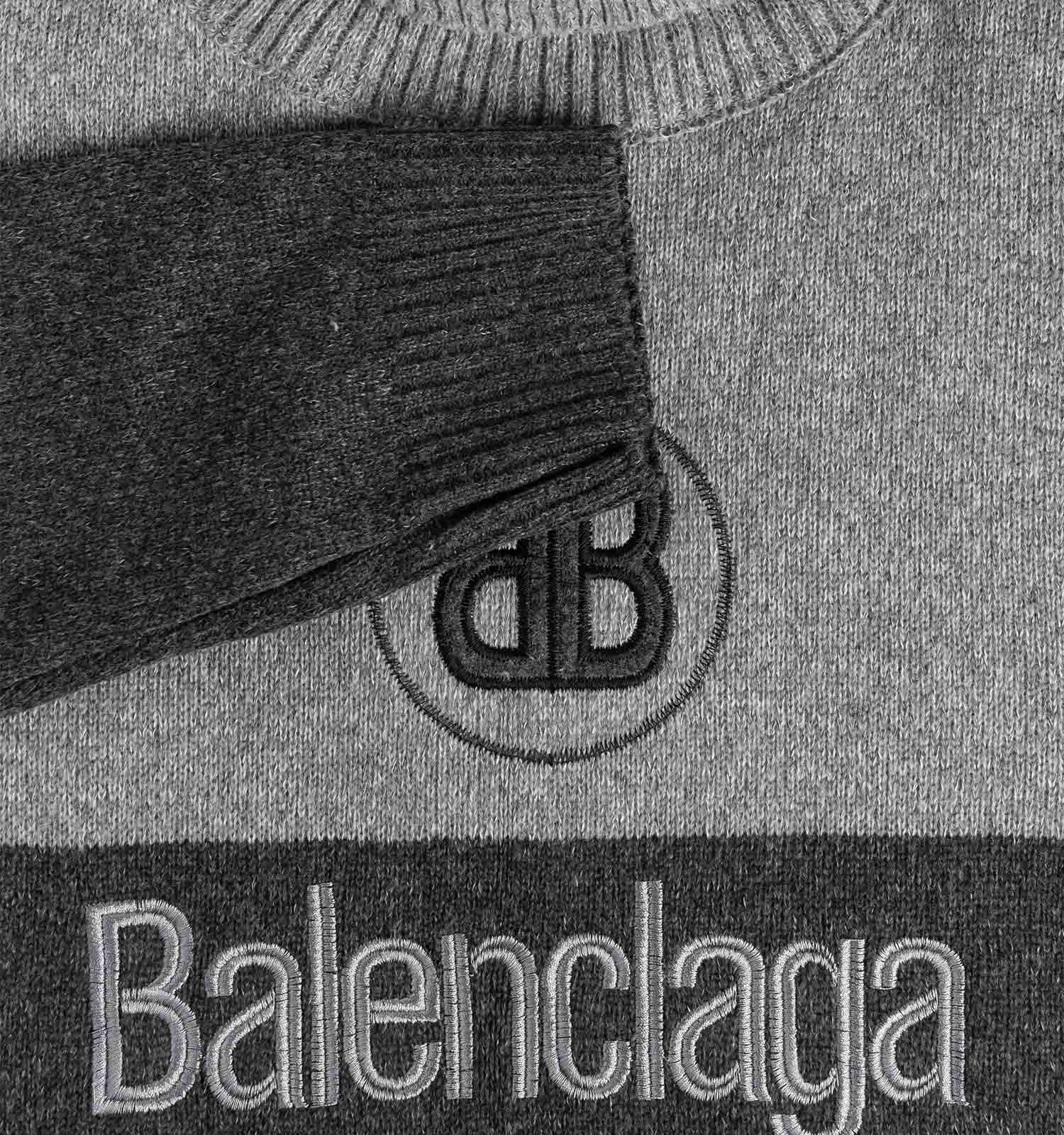 بافت مردانه یقه اسکی فری سایز دو رنگ BALENCAIGA مدل 46044