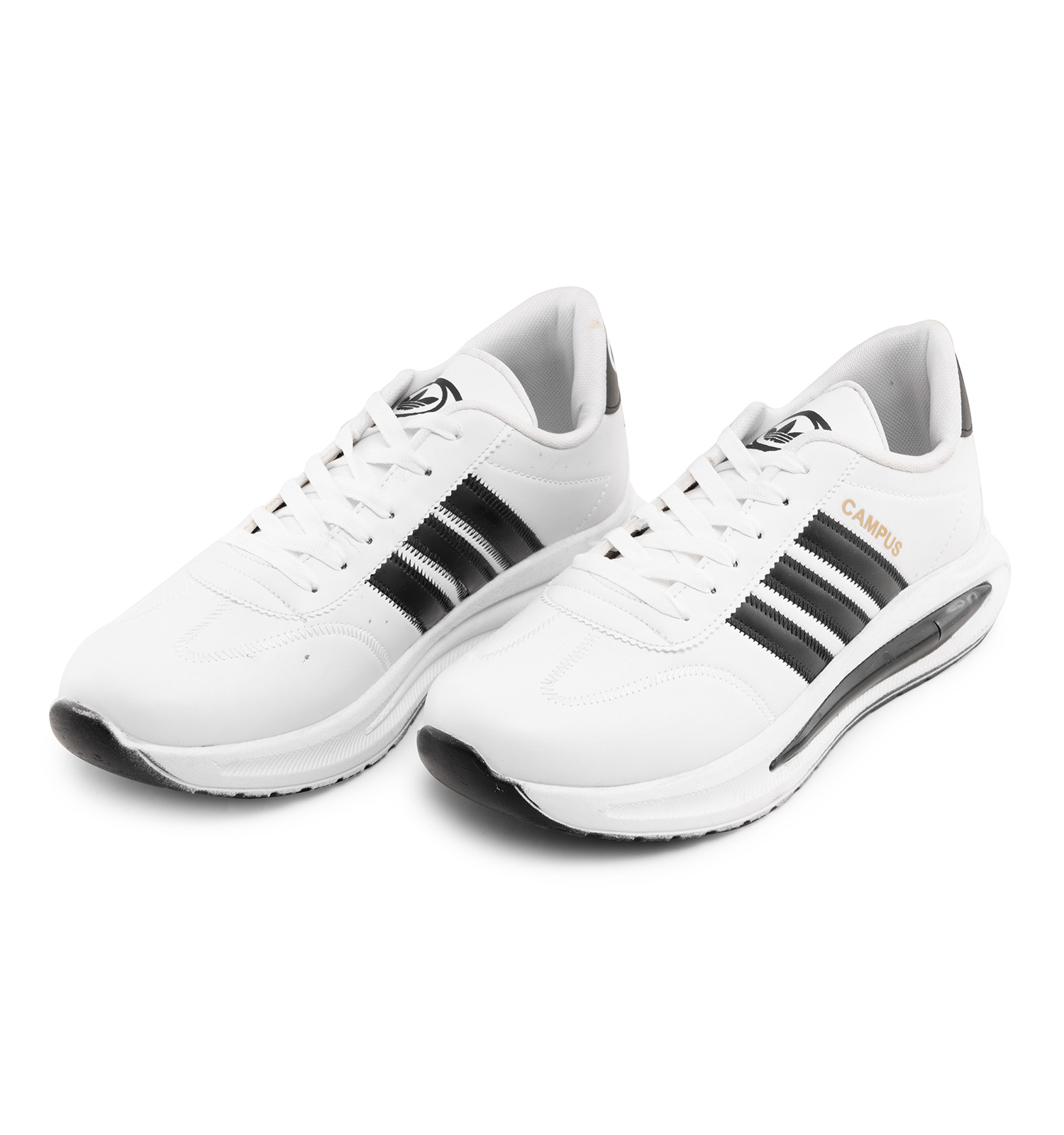 کفش اسپرت Adidas مردانه سفید بندی چرم مصنوعی مدل 46325