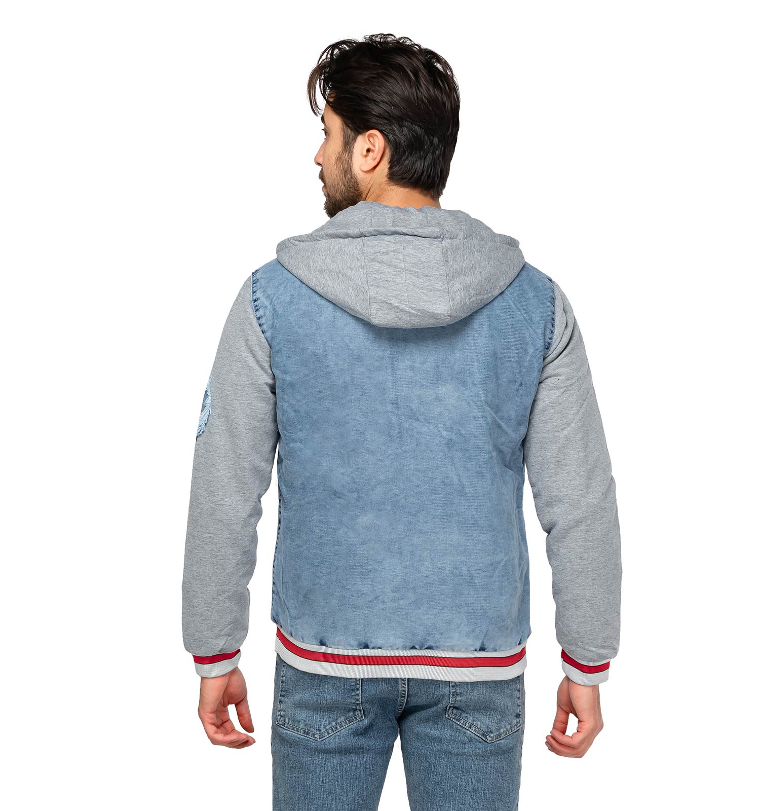 کاپشن بامبر لی مردانه کلاهدار مدل 46101