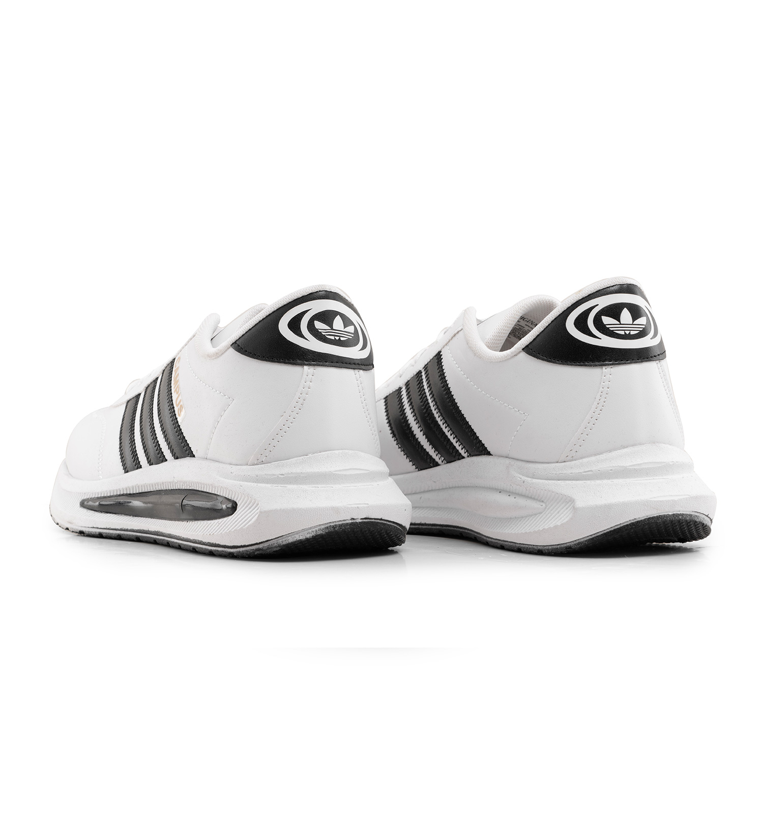 کفش اسپرت Adidas مردانه سفید بندی چرم مصنوعی مدل 46325