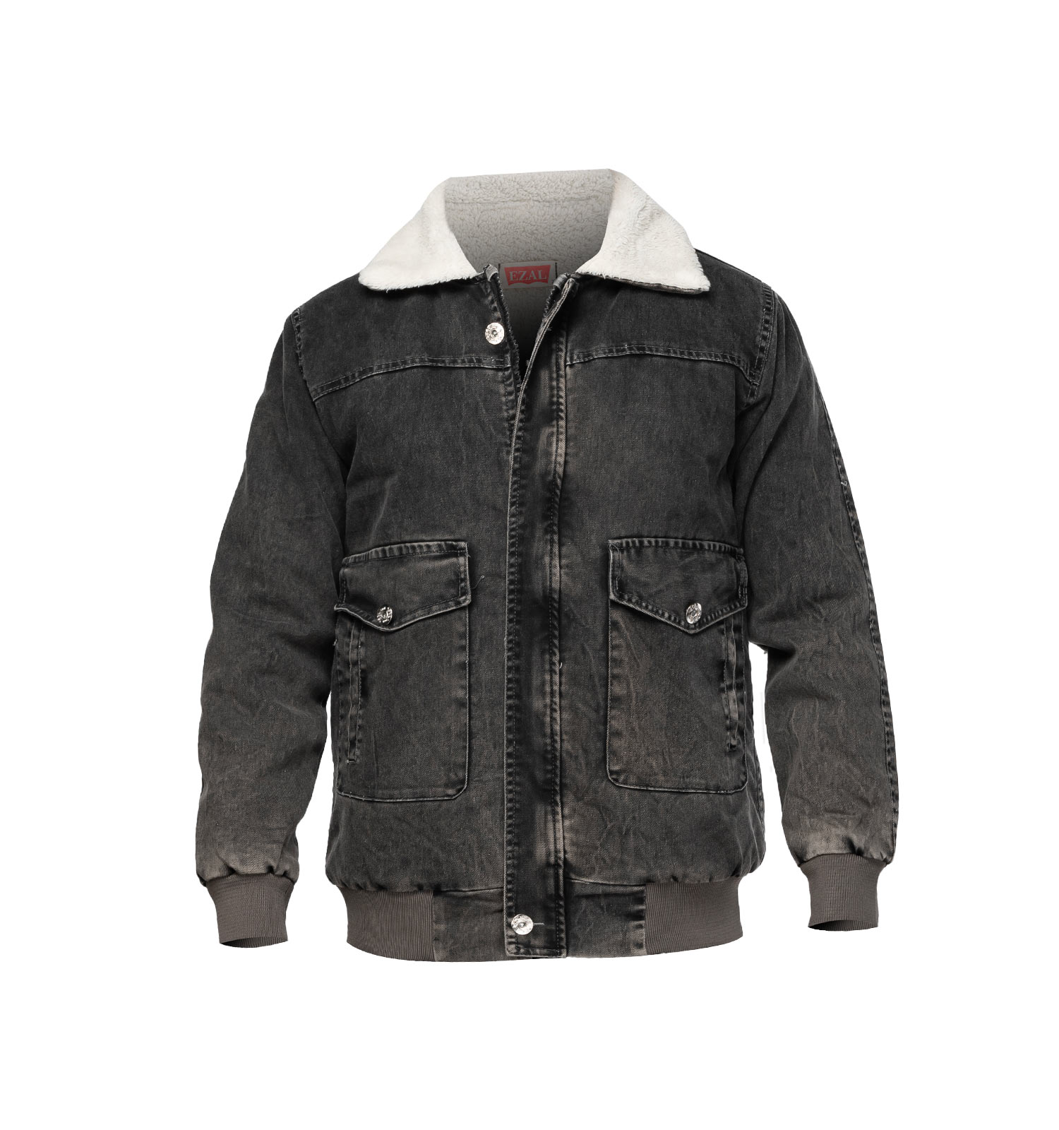 کاپشن لی مردانه یقه خز دار مدل 46110