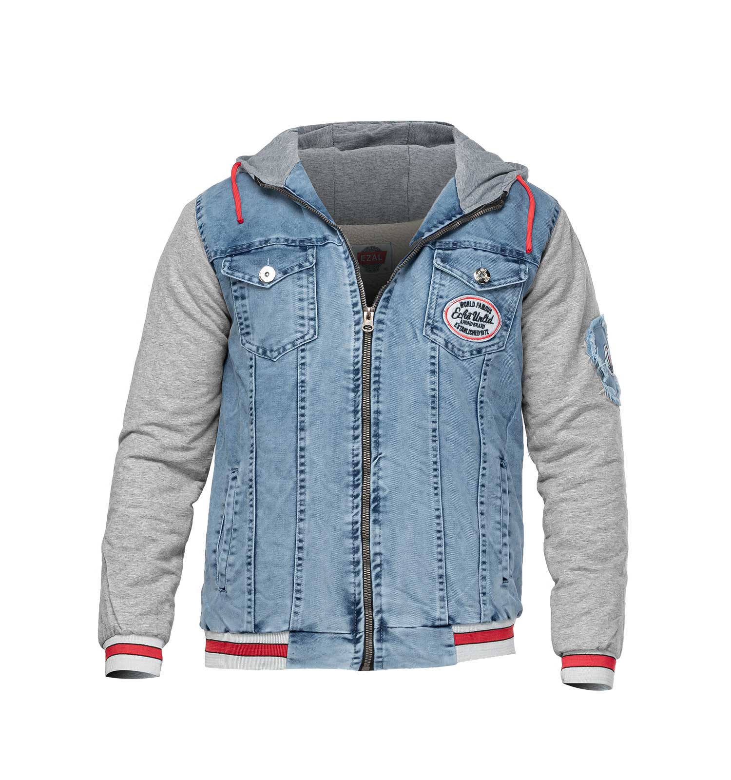 کاپشن بامبر لی مردانه کلاهدار مدل 46101