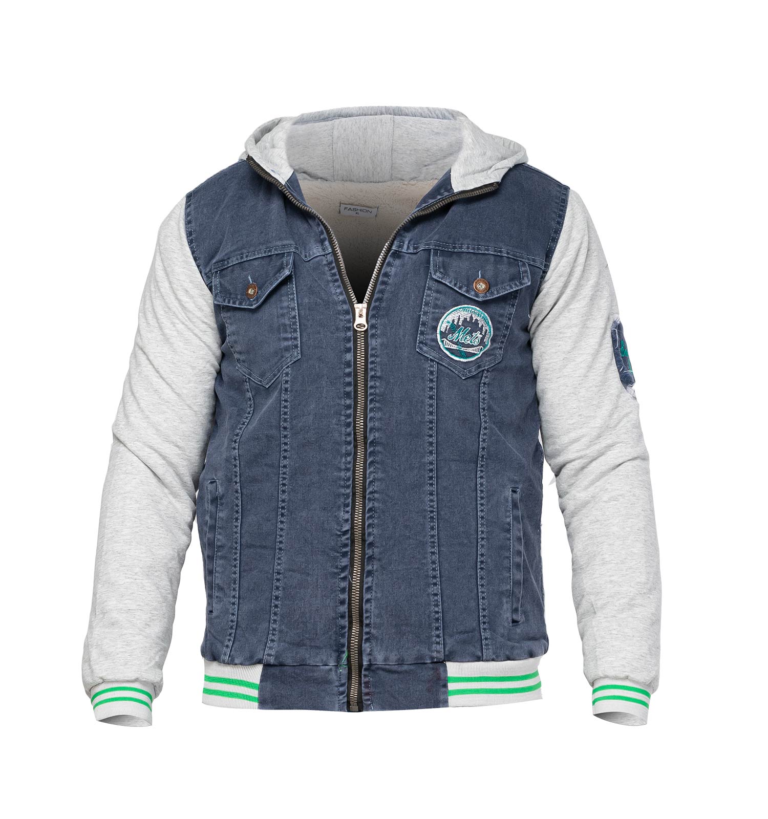 کاپشن بامبر لی مردانه کلاهدار مدل 46105