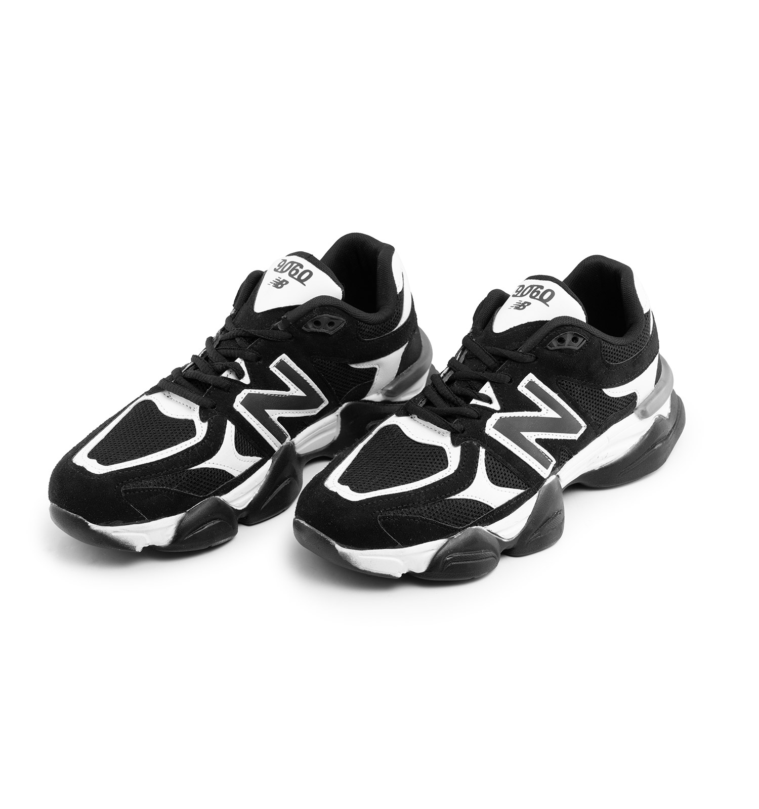 کفش اسپرت New Balance مردانه مشکی بند دار مدل 46149
