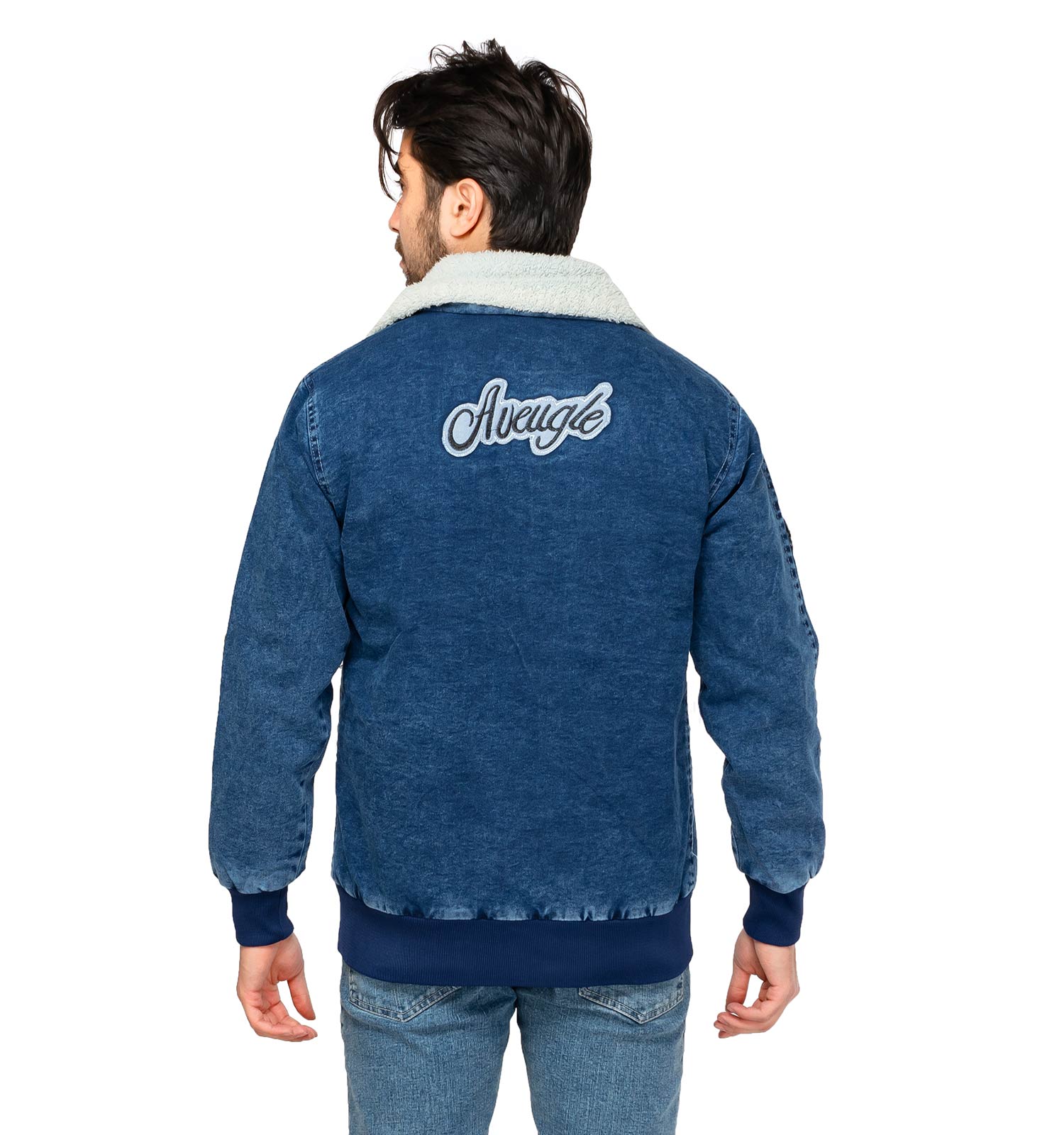 کاپشن لی مردانه یقه خز دار مدل 46108