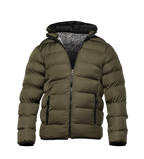 کاپشن مردانه بادی کلاهدار مدل 46194