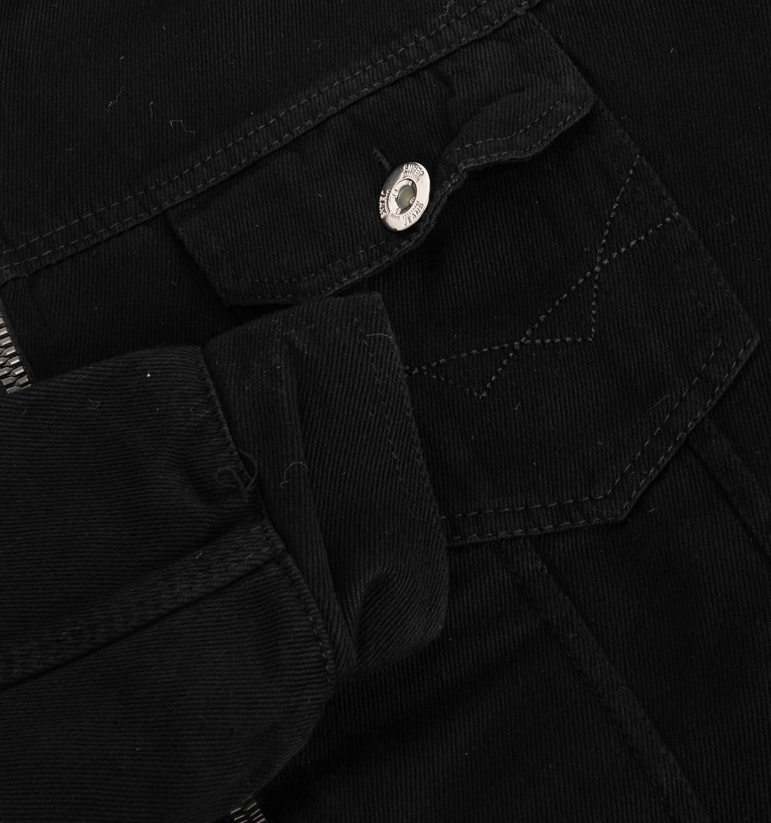 کاپشن لی مردانه یقه خز دار مشکی مدل 46114