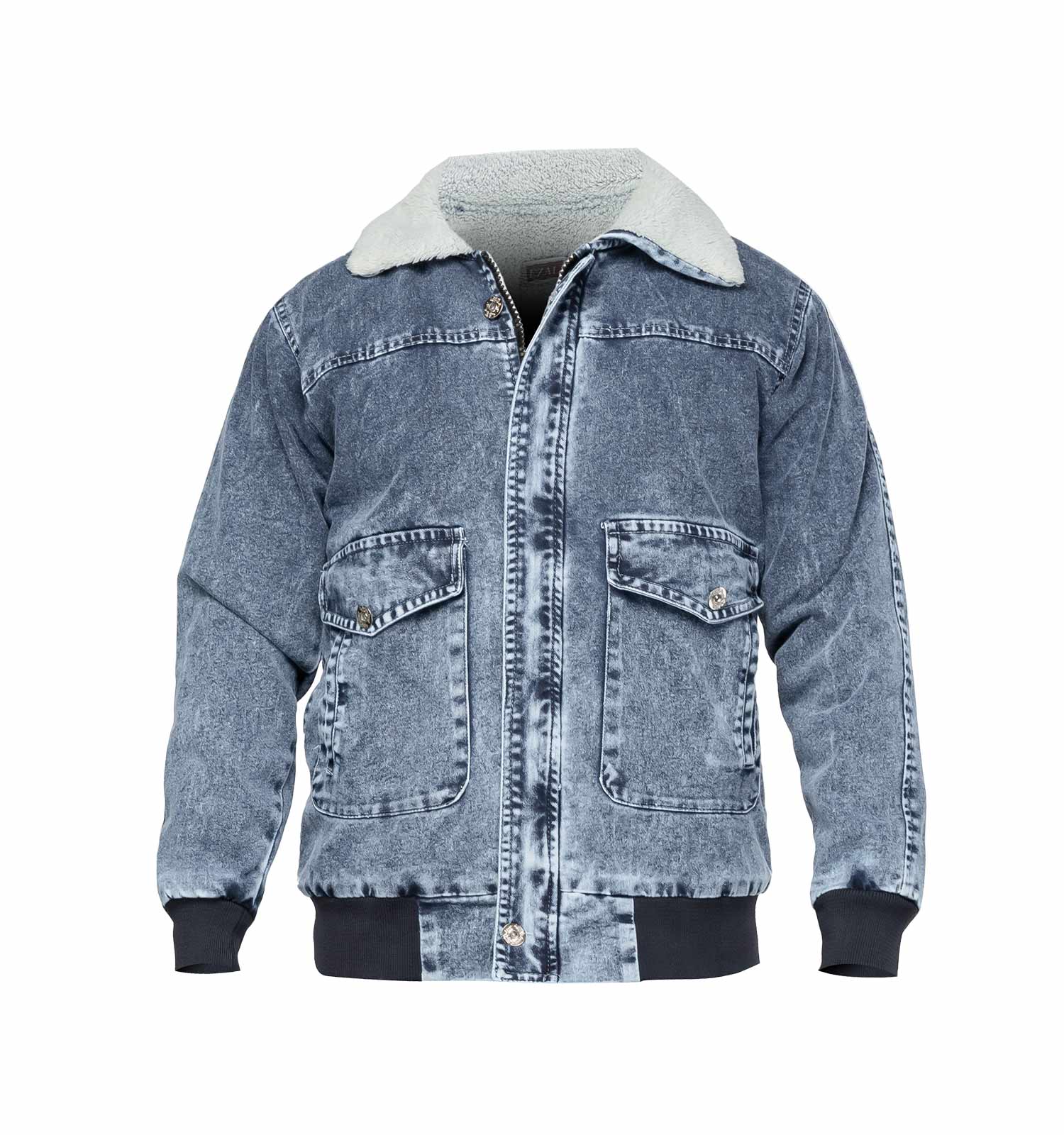 کاپشن لی مردانه یقه خز دار مدل 46107