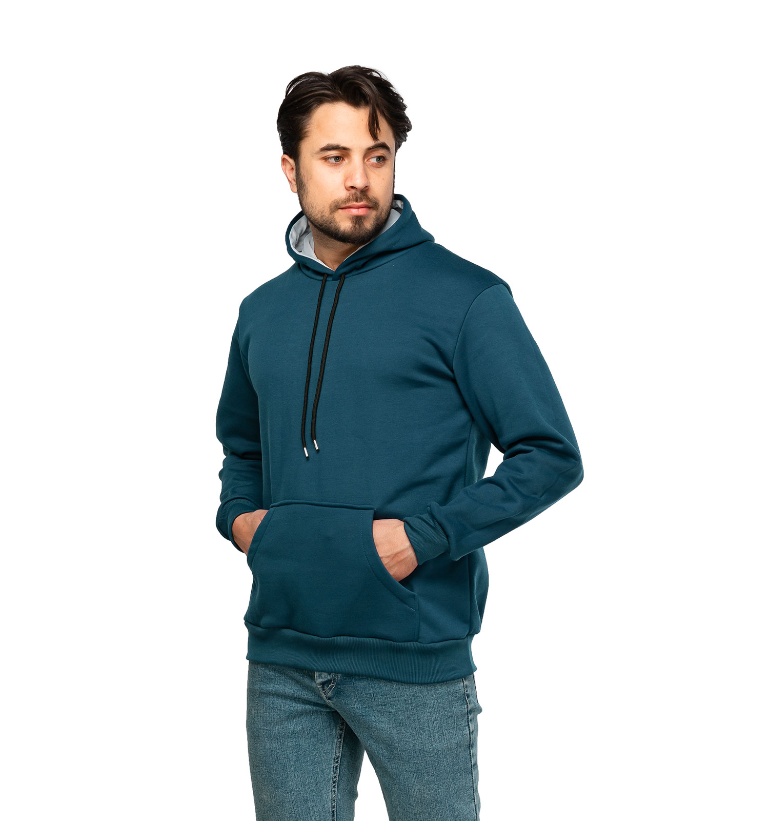 هودی کلاهدار ساده مدل 46066