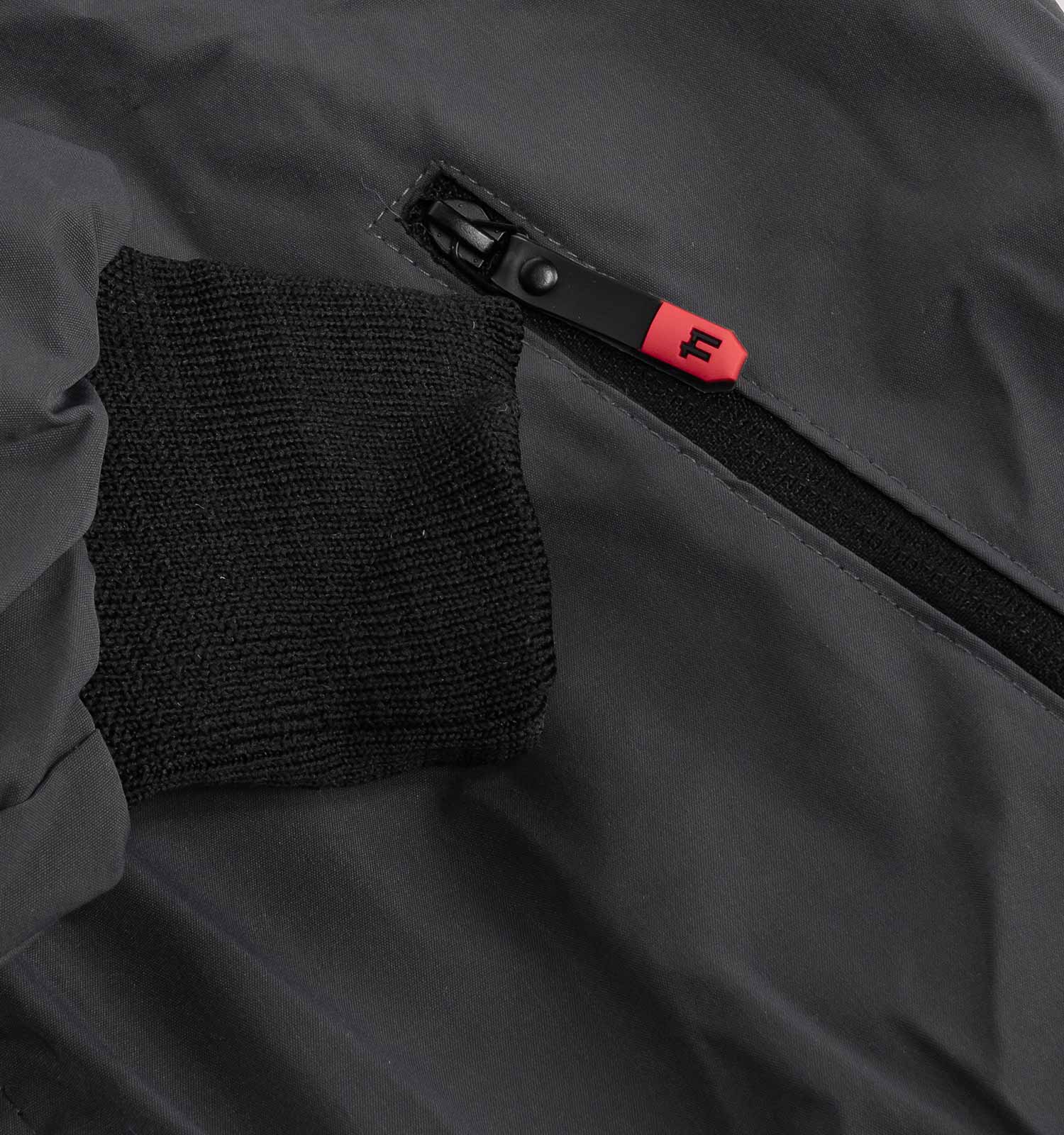 کاپشن مردانه بادگیر طوسی مدل 46195