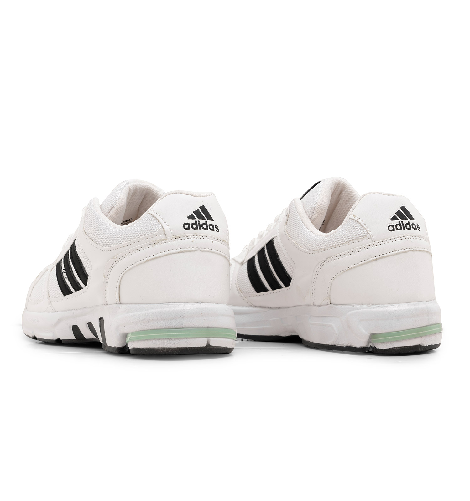 کفش اسپرت Adidas مردانه سفید مشکی بندی مدل 46528