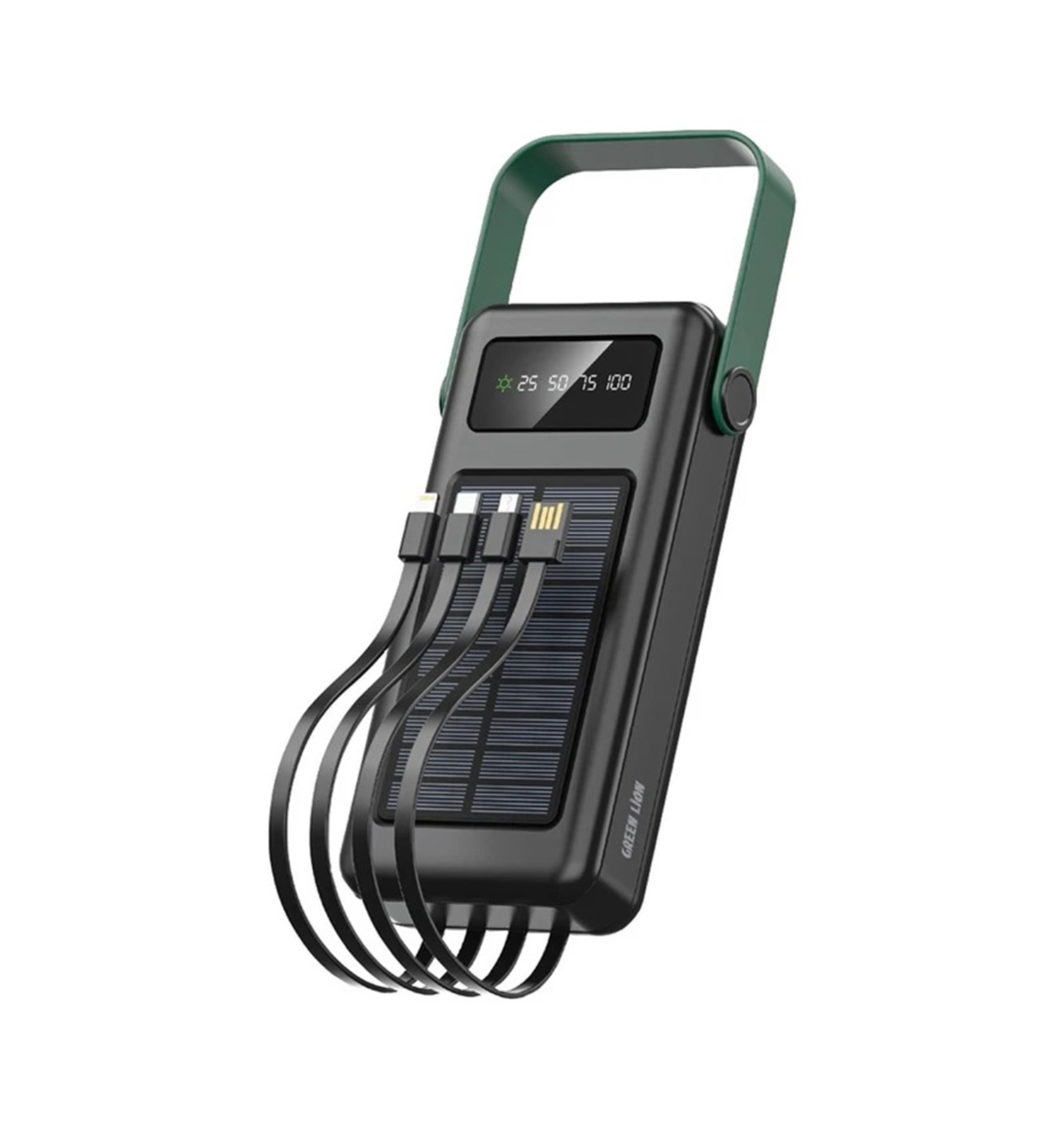 پاور بانک گرین لاین Solar Max ظرفیت 30000 میلی آمپر مدل 46535