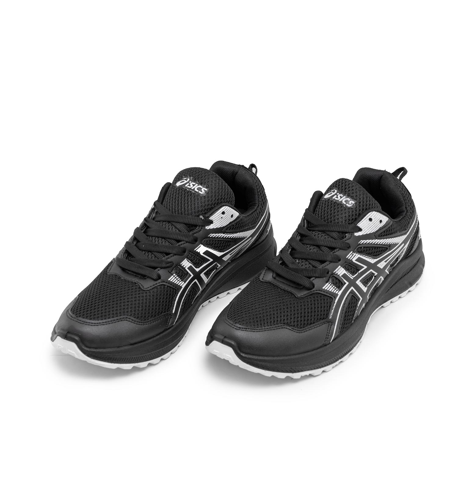 کفش اسپرت Asics مردانه مشکی بندی مدل 46525
