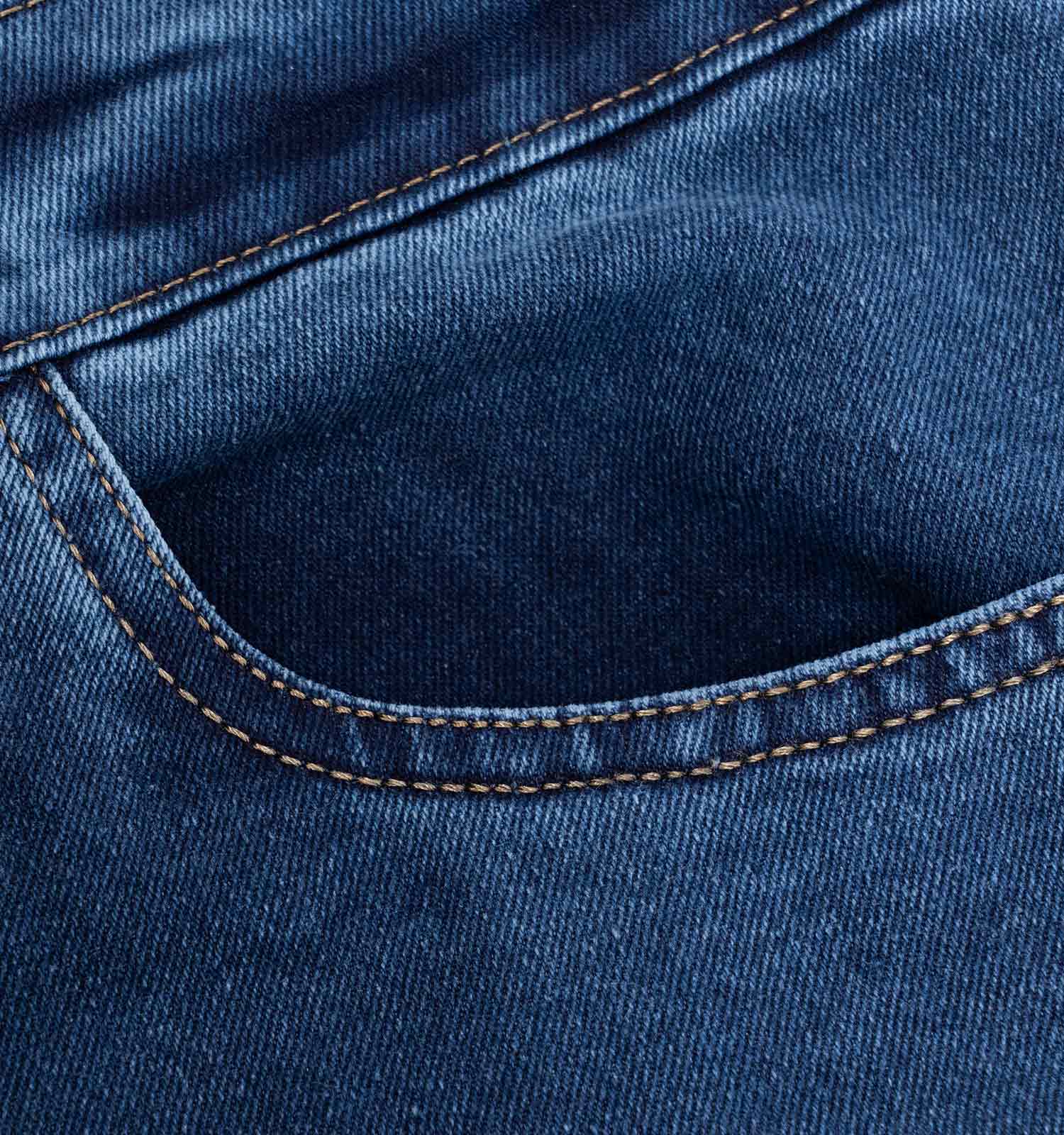 شلوار لی مام فیت مردانه اسپرت مدل 46586