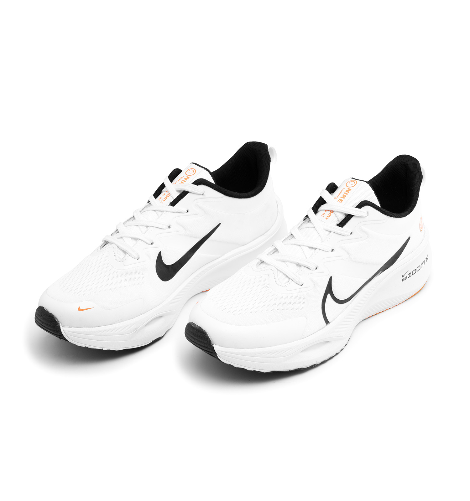 کفش اسپرت Nike مردانه سفید مشکی بندی مدل 46610