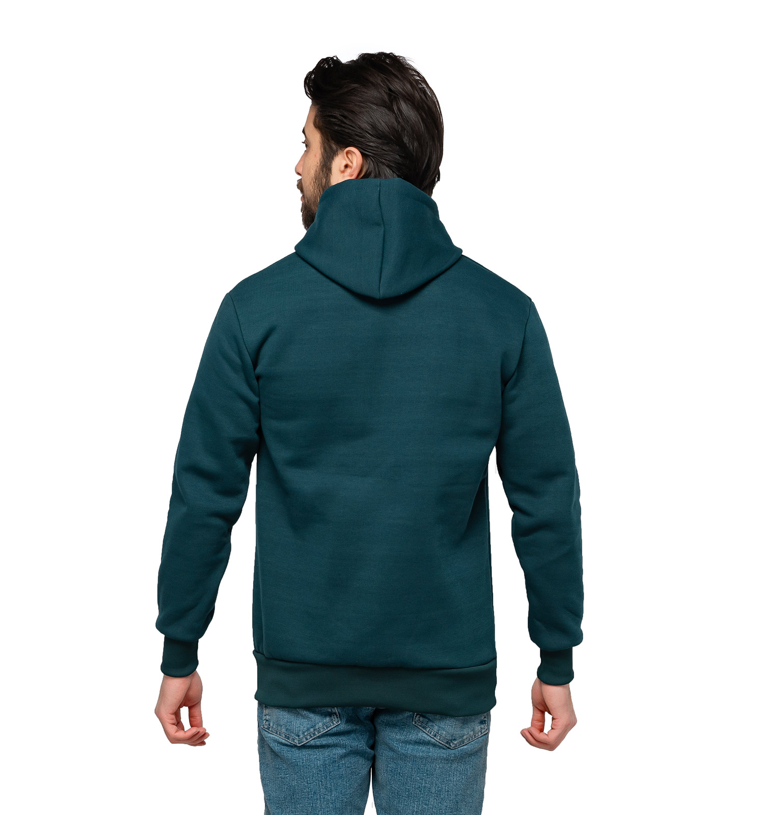 هودی مردانه کلاهدار گلدوزی شده Polo مدل 46687