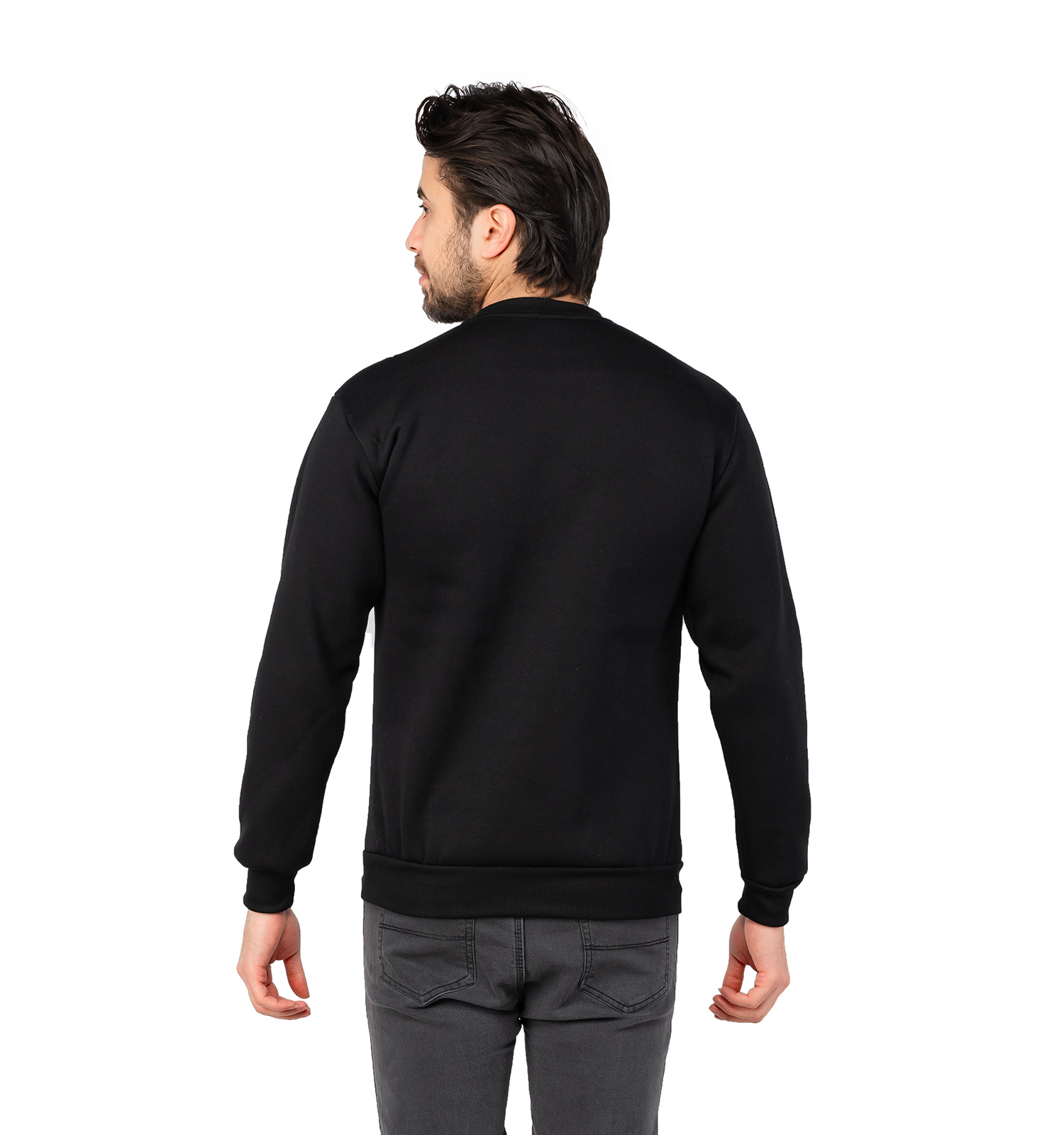 بلوز دورس مردانه یقه گرد مشکی Balenciaga مدل 46741